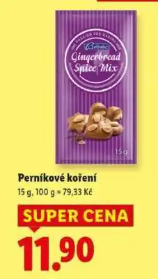 Lidl Perníkové koření nabídka