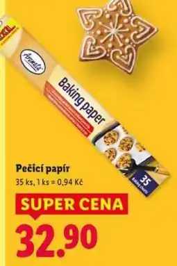 Lidl PEČICÍ PAPÍR nabídka