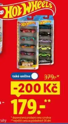 Lidl Hot Wheels nabídka
