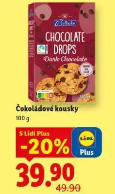 Lidl ČOKOLÁDOVÉ KOUSKY nabídka