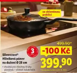Lidl Silvercrest Hliníková pánev na dušení Ø 28 cm nabídka