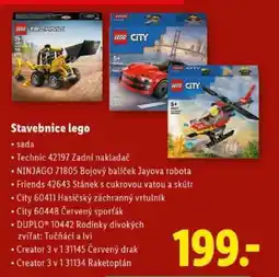 Lidl STAVEBNICE LEGO nabídka