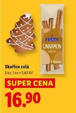 Lidl Skořice celá nabídka