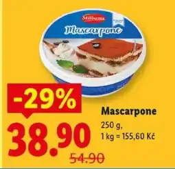 Lidl Milbona Mascarpone nabídka