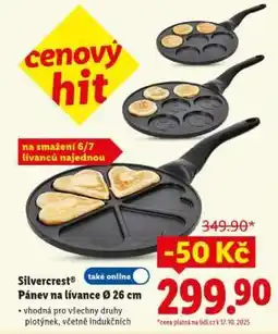 Lidl Silvercrest Pánev na lívance Ø 26 cm nabídka