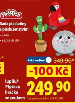 Lidl lupilu Plyšová hračka se zvukem nabídka