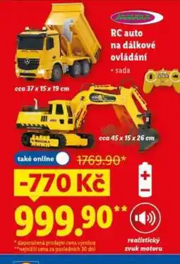 Lidl Jamara RC AUTO NA DÁLKOVÉ OVLÁDÁNÍ nabídka