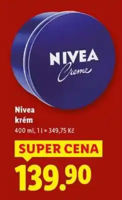Lidl NIVEA KRÉM nabídka
