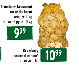 Qanto Brambory konzumní na uskladnění nabídka