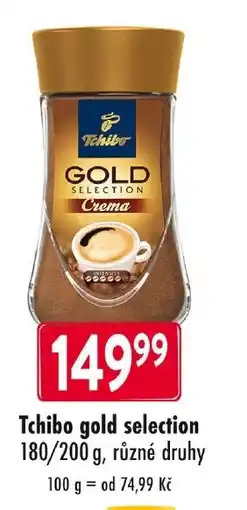 Qanto Tchibo Gold selection nabídka