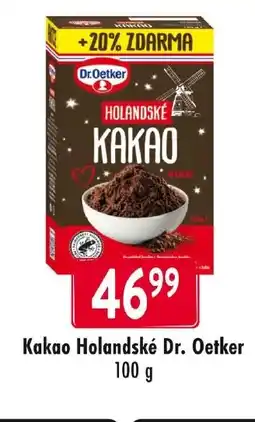 Qanto Kakao Holandské Dr. Oetker nabídka