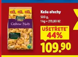 Lidl Kešu ořechy nabídka