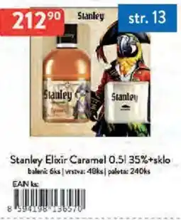 Qanto Stanley Elixir Caramel 35%+sklo nabídka