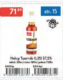 Qanto Nakup Tuzemák 37,5% nabídka