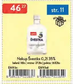 Qanto Nakup Švestka 35% nabídka