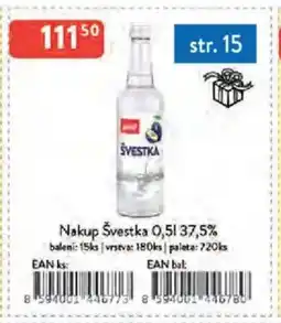 Qanto Nakup Švestka 37,5% nabídka