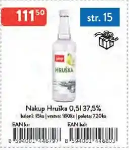 Qanto Nakup Hruška 37,5% nabídka