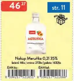 Qanto Nakup Meruňka 35% nabídka