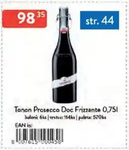 Qanto Tonon Prosecco Doc Frizzante nabídka
