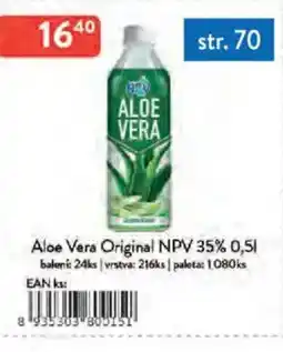 Qanto Aloe Vera Original NPV 35% nabídka