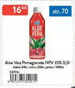 Qanto Aloe Vera Pomegranate NPV 35% nabídka