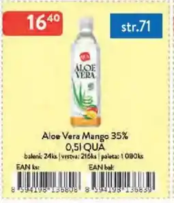 Qanto Aloe Vera Mango 35% QUA nabídka