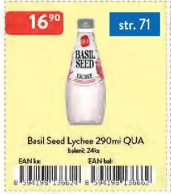 Qanto Basil Seed Lychee QUA nabídka