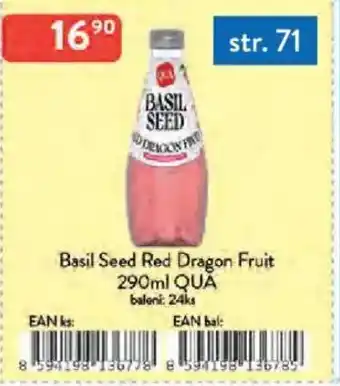 Qanto Basil Seed Red Dragon Fruit QUÁ nabídka