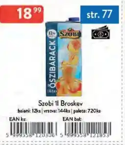 Qanto Szobi Broskev nabídka