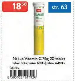 Qanto Nakup Vitamin C 20 tablet nabídka