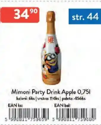 Qanto Mimoni Party Drink Apple nabídka