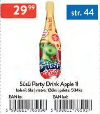 Qanto Süsü Party Drink Apple nabídka