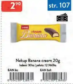 Qanto Nakup Banana cream nabídka