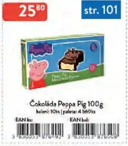 Qanto Čokoláda Peppa Pig nabídka