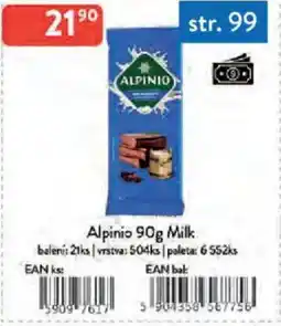 Qanto Alpinio Milk nabídka