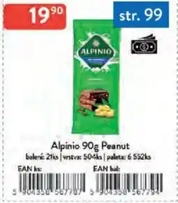 Qanto Alpinio Peanut nabídka