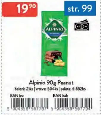 Qanto Alpinio Peanut nabídka