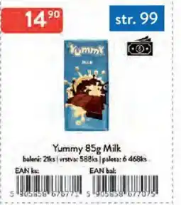 Qanto Yummy Milk nabídka