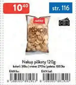 Qanto Nakup piškoty nabídka
