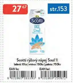 Qanto Scotti rýžový nápoj Soul nabídka