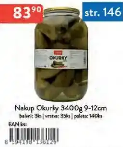 Qanto Nakup Okurky 9-12 cm nabídka