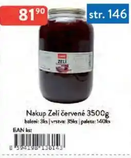 Qanto Nakup Zeli červené nabídka