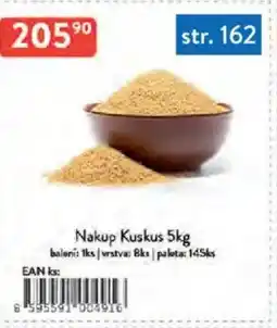 Qanto Nakup Kuskus nabídka