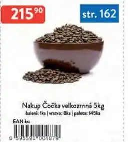 Qanto Nakup Čočka velkozrnná nabídka