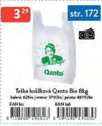 Qanto Taška košilková Qanto Bio nabídka