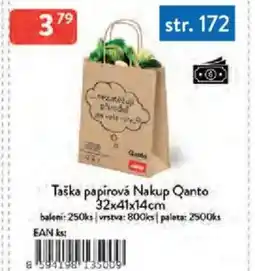 Qanto Taška papírová Nakup Qanto nabídka