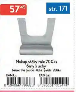 Qanto Nakup sáčky role 6my s uchy nabídka