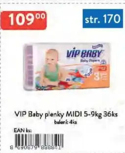 Qanto VIP Baby plenky MIDI 5-9kg nabídka