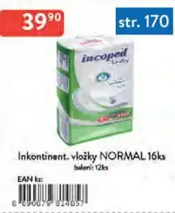 Qanto Inkontinent. vložky NORMAL nabídka