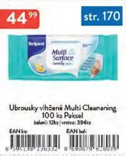 Qanto Ubrousky vlhčené Multi Cleananing Paksel nabídka